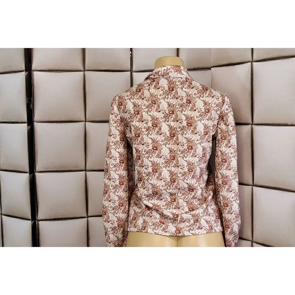 Vintage polyester blouse  - Picture 4 of 4